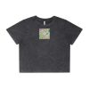 Wo's Stone Wash Heavy Crop Tee Thumbnail