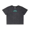 Wo's Stone Wash Heavy Crop Tee Thumbnail