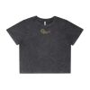 Wo's Stone Wash Heavy Crop Tee Thumbnail