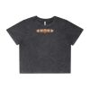 Wo's Stone Wash Heavy Crop Tee Thumbnail