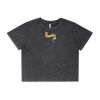 Wo's Stone Wash Heavy Crop Tee Thumbnail
