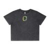 Wo's Stone Wash Heavy Crop Tee Thumbnail