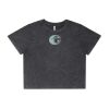 Wo's Stone Wash Heavy Crop Tee Thumbnail