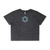Wo's Stone Wash Heavy Crop Tee Thumbnail