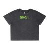 Wo's Stone Wash Heavy Crop Tee Thumbnail