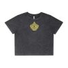 Wo's Stone Wash Heavy Crop Tee Thumbnail