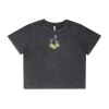 Wo's Stone Wash Heavy Crop Tee Thumbnail