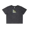 Wo's Stone Wash Heavy Crop Tee Thumbnail