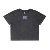 Wo's Stone Wash Heavy Crop Tee Thumbnail
