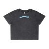 Wo's Stone Wash Heavy Crop Tee Thumbnail