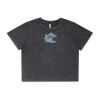 Wo's Stone Wash Heavy Crop Tee Thumbnail