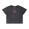 Wo's Stone Wash Heavy Crop Tee Thumbnail