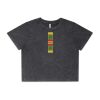 Wo's Stone Wash Heavy Crop Tee Thumbnail