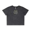 Wo's Stone Wash Heavy Crop Tee Thumbnail