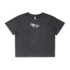 Wo's Stone Wash Heavy Crop Tee Thumbnail