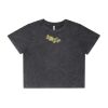 Wo's Stone Wash Heavy Crop Tee Thumbnail