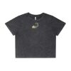 Wo's Stone Wash Heavy Crop Tee Thumbnail