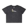 Wo's Stone Wash Heavy Crop Tee Thumbnail