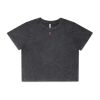 Wo's Stone Wash Heavy Crop Tee Thumbnail