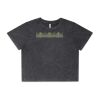 Wo's Stone Wash Heavy Crop Tee Thumbnail