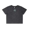 Wo's Stone Wash Heavy Crop Tee Thumbnail