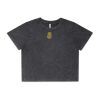 Wo's Stone Wash Heavy Crop Tee Thumbnail
