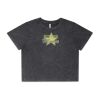 Wo's Stone Wash Heavy Crop Tee Thumbnail