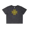 Wo's Stone Wash Heavy Crop Tee Thumbnail