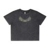 Wo's Stone Wash Heavy Crop Tee Thumbnail