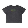 Wo's Stone Wash Heavy Crop Tee Thumbnail