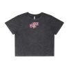 Wo's Stone Wash Heavy Crop Tee Thumbnail