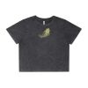 Wo's Stone Wash Heavy Crop Tee Thumbnail