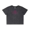 Wo's Stone Wash Heavy Crop Tee Thumbnail