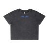 Wo's Stone Wash Heavy Crop Tee Thumbnail