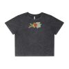 Wo's Stone Wash Heavy Crop Tee Thumbnail
