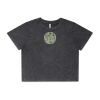 Wo's Stone Wash Heavy Crop Tee Thumbnail