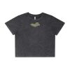 Wo's Stone Wash Heavy Crop Tee Thumbnail