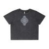 Wo's Stone Wash Heavy Crop Tee Thumbnail