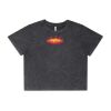Wo's Stone Wash Heavy Crop Tee Thumbnail