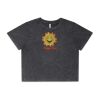 Wo's Stone Wash Heavy Crop Tee Thumbnail