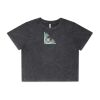 Wo's Stone Wash Heavy Crop Tee Thumbnail