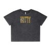 Wo's Stone Wash Heavy Crop Tee Thumbnail
