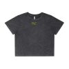 Wo's Stone Wash Heavy Crop Tee Thumbnail