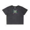 Wo's Stone Wash Heavy Crop Tee Thumbnail