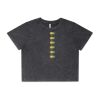 Wo's Stone Wash Heavy Crop Tee Thumbnail