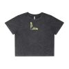 Wo's Stone Wash Heavy Crop Tee Thumbnail