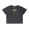 Wo's Stone Wash Heavy Crop Tee Thumbnail