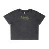 Wo's Stone Wash Heavy Crop Tee Thumbnail