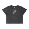 Wo's Stone Wash Heavy Crop Tee Thumbnail