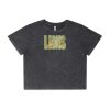 Wo's Stone Wash Heavy Crop Tee Thumbnail